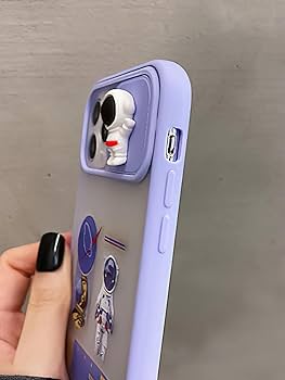 Shein funda de telefono Tpu con estampado de astronauta y planeta, purpura para iphone 11 pro - Quierox - Tienda Online
