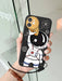 Shein funda de telefono Tpu con estampado de astronauta y telescopio con correa de mano - Quierox - Tienda Online