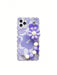 Shein Funda de teléfono transparente con diseño floral iPhone XR - Quierox - Tienda Online