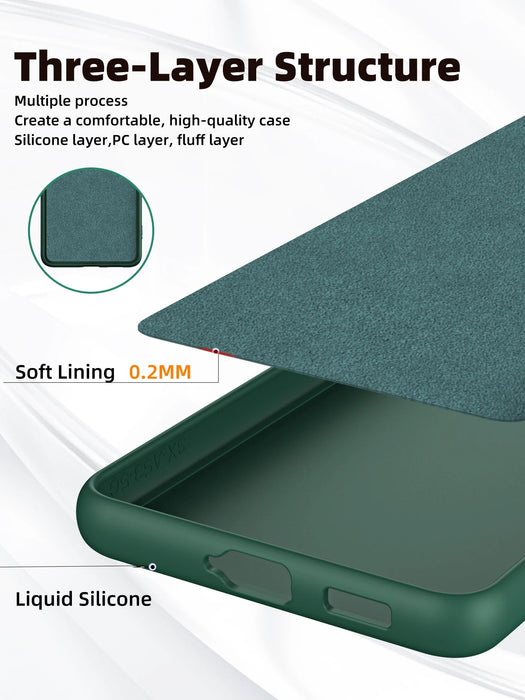 SHEIN Funda de teléfono verde lisa - Quierox - Tienda Online
