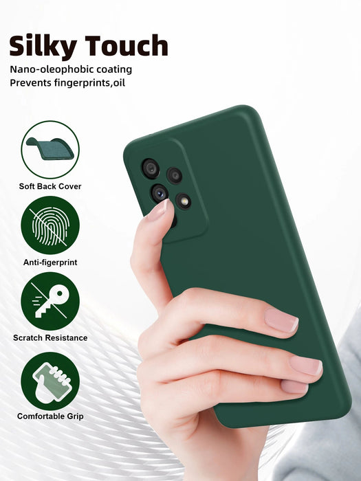 SHEIN Funda de teléfono verde lisa - Quierox - Tienda Online