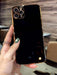 Shein Funda del teléfono del borde recto de galvanoplastia 6d, compatible con iPhone - Quierox - Tienda Online