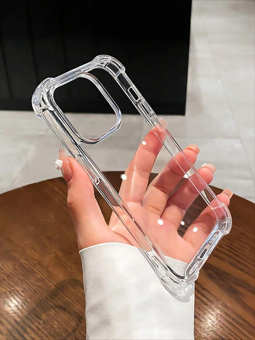 SHEIN Funda Easypie Selection transparente, minimalista y suave - Quierox - Tienda Online