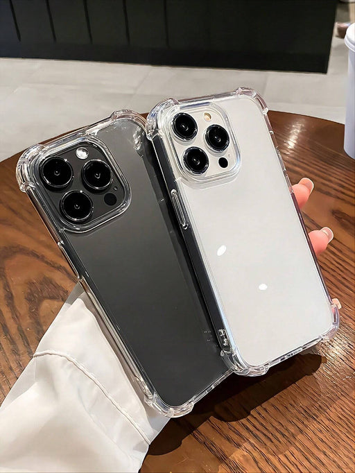 SHEIN Funda Easypie Selection transparente, minimalista y suave - Quierox - Tienda Online