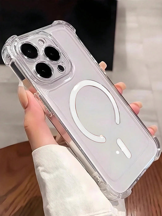 Shein Funda magnética transparente a prueba de golpes para teléfono iphone 17 pro max - Quierox - Tienda Online