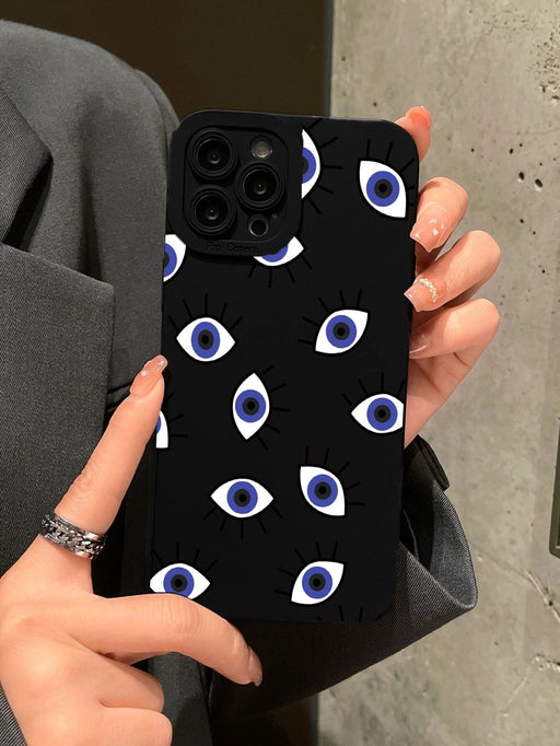 Shein Funda para móvil con patrón de ojo para iphone 11 pro - Quierox - Tienda Online