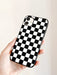 Shein Funda para teléfono a cuadros compatible con iPhone12 /12Pro - Quierox - Tienda Online