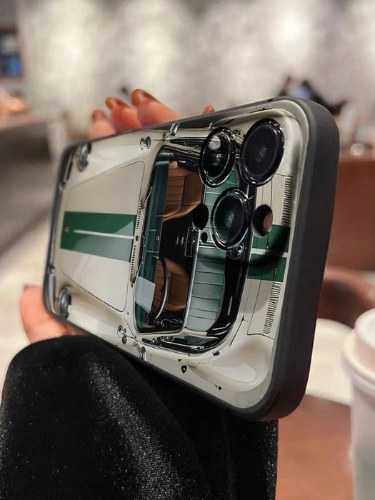 SHEIN Funda para teléfono a prueba de golpes con diseño de elementos de coche iPhone 13 Pro Max - Quierox - Tienda Online
