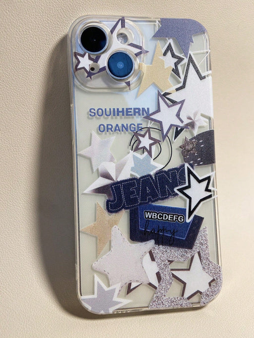 Shein Funda para teléfono bicolor transparente con borde negro para iPhone 11 - Quierox - Tienda Online