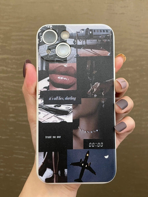 Shein Funda para teléfono con collage estético compatible con iPhone 14 pro max - Quierox - Tienda Online