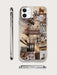 Shein Funda para teléfono con collage estético compatible con iPhone 14Promax - Quierox - Tienda Online