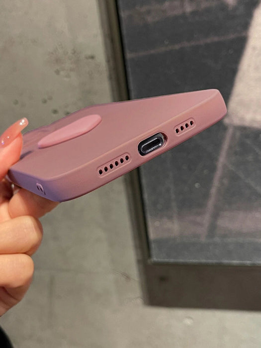 Shein Funda para teléfono con decoración de corazón 3D compatible con iPhone XS Max - Quierox - Tienda Online