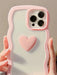 Shein Funda para teléfono con decoración de corazón anticaídas - Quierox - Tienda Online