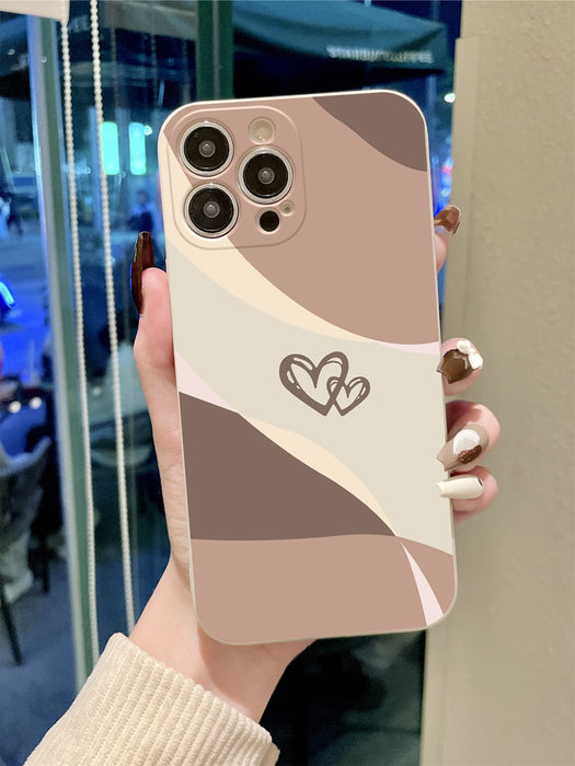 Shein Funda para teléfono con diseño creativo, colorida y a la moda, anticaídas y con contraste de color - Quierox - Tienda Online