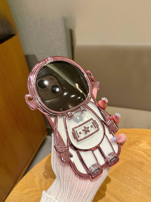 Shein Funda para teléfono con diseño de astronauta rosa kawaii para iphone 11 pro max - Quierox - Tienda Online