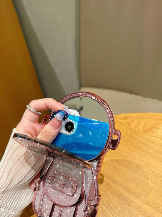 Shein Funda para teléfono con diseño de astronauta rosa kawaii para iphone 11 pro max - Quierox - Tienda Online