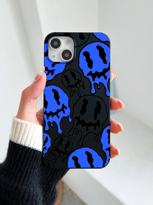 Shein Funda para teléfono con diseño de cara sonriente fea de Halloween - Quierox - Tienda Online