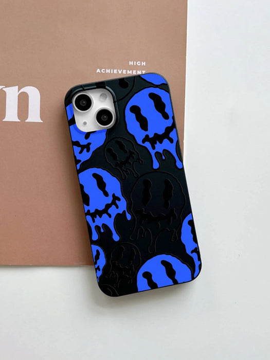 Shein Funda para teléfono con diseño de cara sonriente fea de Halloween - Quierox - Tienda Online
