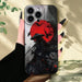 SHEIN funda para teléfono con diseño de guerrero negro y luna roja, compatible con iPhone 7P/8P - Quierox - Tienda Online