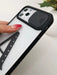 Shein Funda para teléfono con diseño de letra M y cubierta deslizante para cámara - Quierox - Tienda Online