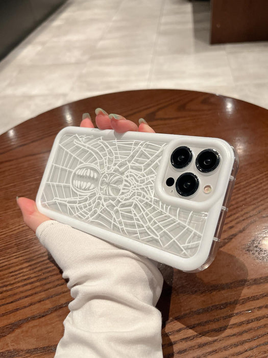 Shein Funda para teléfono con diseño de telaraña iPhone XR - Quierox - Tienda Online