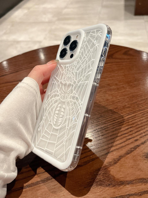 Shein Funda para teléfono con diseño de telaraña iPhone XR - Quierox - Tienda Online