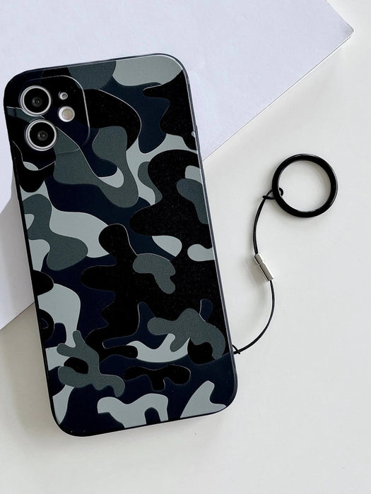 Shein Funda para teléfono con estampado de camuflaje compatible con Galaxy A20s - Quierox - Tienda Online