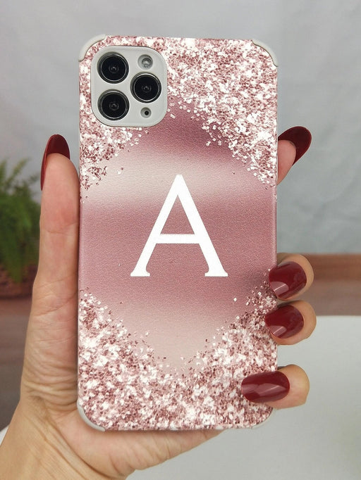 Shein Funda para teléfono con estampado de letra A para iphone 12 pro max - Quierox - Tienda Online