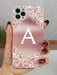 Shein Funda para teléfono con estampado de letra A para iphone 12 pro max - Quierox - Tienda Online
