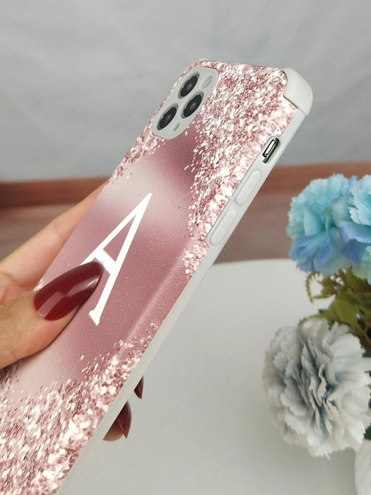 Shein Funda para teléfono con estampado de letra A para iphone 12 pro max - Quierox - Tienda Online