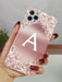 Shein Funda para teléfono con estampado de letra A para iphone 12 pro max - Quierox - Tienda Online