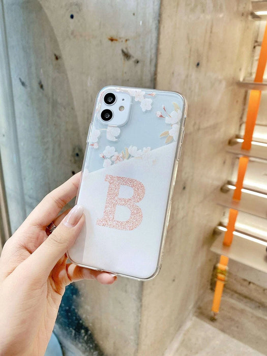 Shein Funda para teléfono con estampado de letra B compatible con iphone 11 - Quierox - Tienda Online