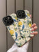 SHEIN Funda para teléfono con estampado floral de limón, pájaro y arándano para iPhone 14 - Quierox - Tienda Online
