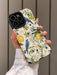 SHEIN Funda para teléfono con estampado floral de limón, pájaro y arándano para iPhone 14 - Quierox - Tienda Online