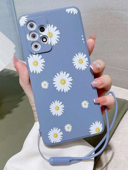 Shein Funda para teléfono con estampado floral y correa - Quierox - Tienda Online