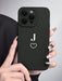 Shein Funda para teléfono con gráfico de corazón y letra J compatible con iPhone XR - Quierox - Tienda Online