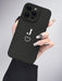 Shein Funda para teléfono con gráfico de corazón y letra J compatible con iPhone XR - Quierox - Tienda Online