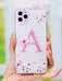 Shein Funda para teléfono con letra inicial A compatible con iPhone 12 Pro - Quierox - Tienda Online