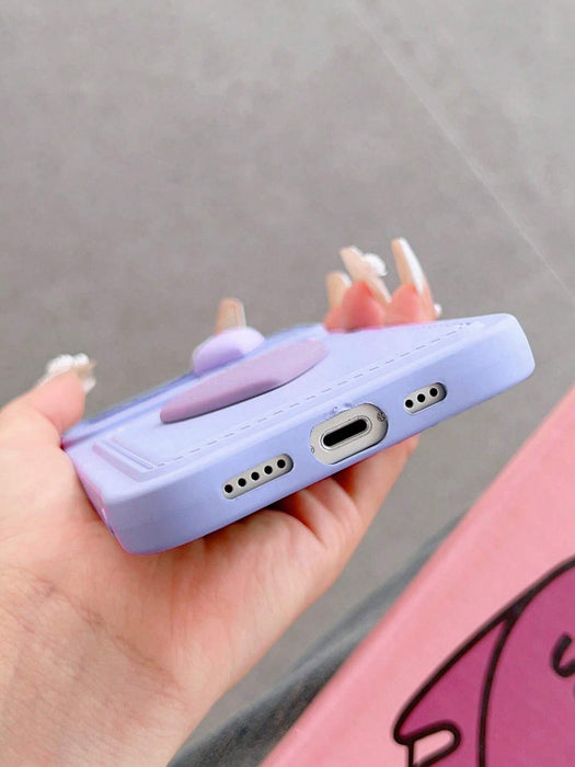 Shein Funda para teléfono con marco para fotos y tarjetas con adhesivo de doble corazón - Quierox - Tienda Online