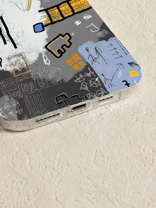 Shein Funda para teléfono con patrón abstracto compatible con Galaxy A23 5G - Quierox - Tienda Online