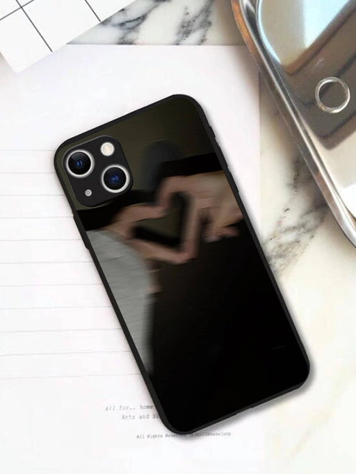 Shein Funda para teléfono con patrón de corazón compatible con iphone - Quierox - Tienda Online