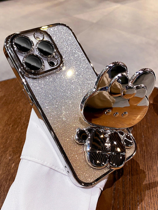 Shein Funda para teléfono con purpurina y decoración de conejo iPhone 11 Pro - Quierox - Tienda Online