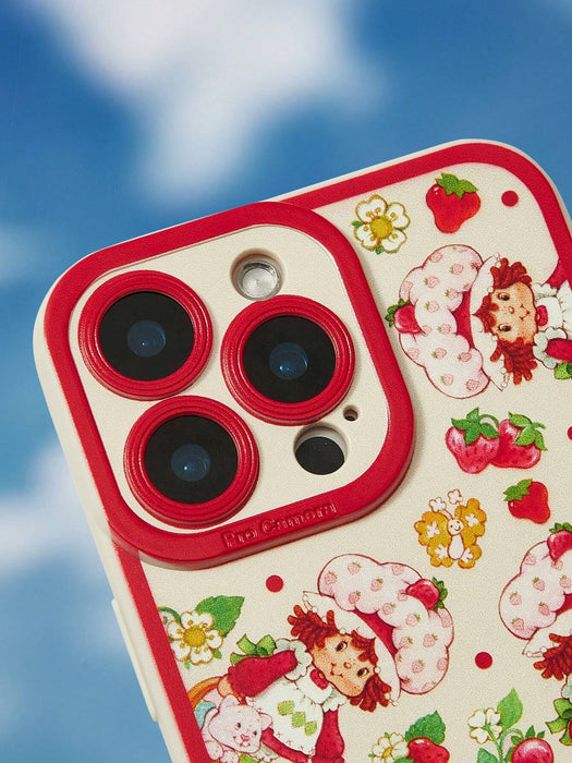 SHEIN Funda para teléfono Strawberry Shortcake X SHEIN con estampado floral para iPhone 7/8/SE2 - Quierox - Tienda Online