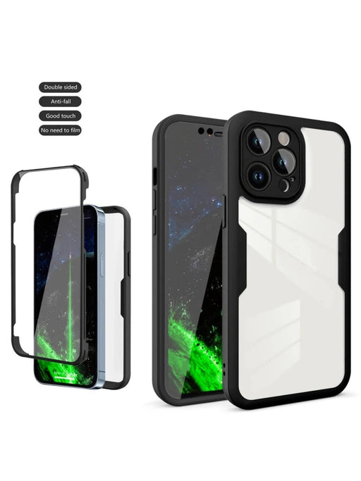 Shein Funda protectora de 360 grados con espejo negro a prueba de golpes antideslizante - Quierox - Tienda Online