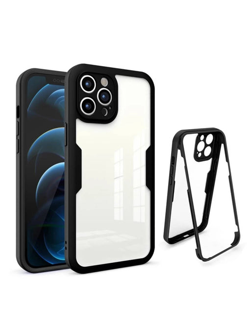 Shein Funda protectora de 360 grados con espejo negro a prueba de golpes antideslizante - Quierox - Tienda Online