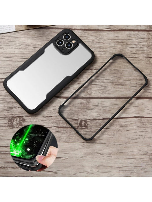 Shein Funda protectora de 360 grados con espejo negro a prueba de golpes antideslizante - Quierox - Tienda Online