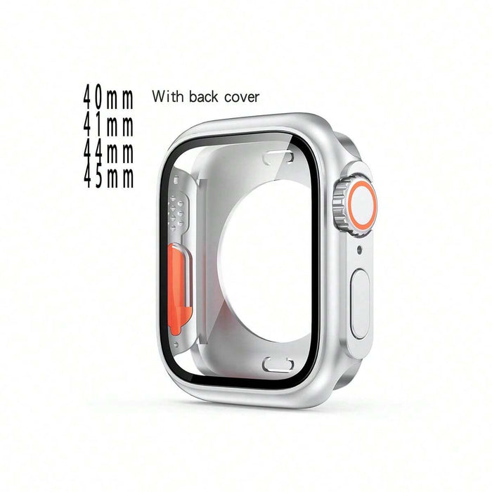 Shein Funda protectora de pantalla Series 9/8/7/6/5/4/SE 2, cubierta frontal y trasera compatible con 45 mm, 41 mm, 44 mm y 40 mm - Quierox - Tienda Online