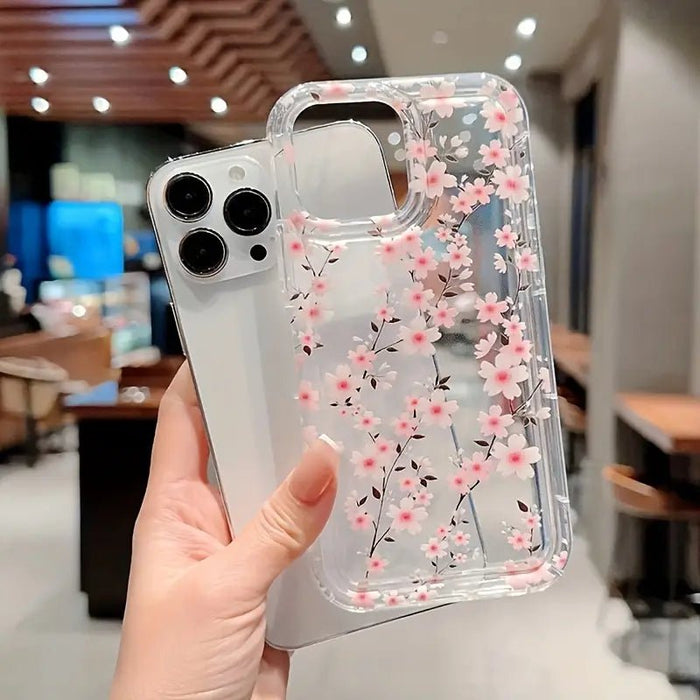 SHEIN Funda protectora de TPU suave con estampado floral veraniego para iPhone XR - Quierox - Tienda Online