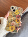 SHEIN Funda protectora de TPU suave y resistente a los golpes con diseño de girasoles de verano y manzana. - Quierox - Tienda Online
