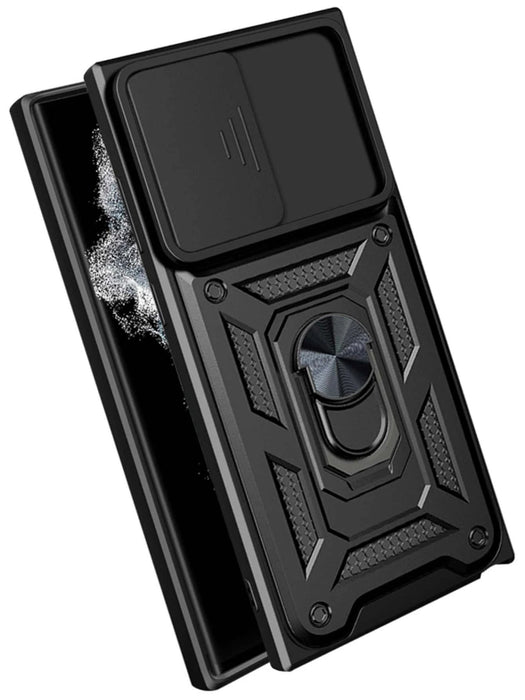 Shein Funda protectora para teléfono con soporte, compatible con modelos Samsung A20 - Quierox - Tienda Online